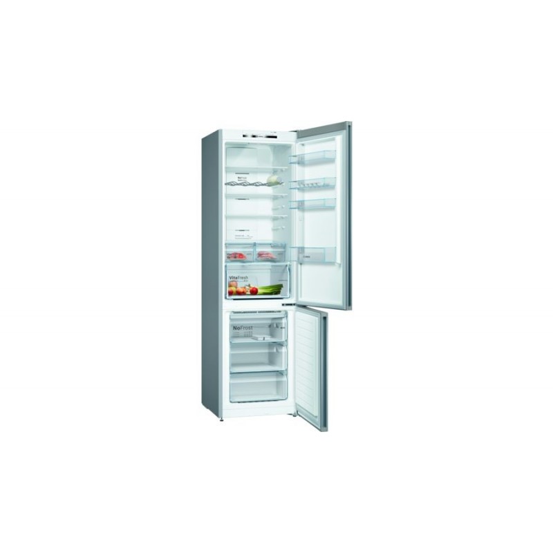 Bosch Serie 4 KGN39VIDA fridge-freezer Freestanding 368 L D Stainless steel