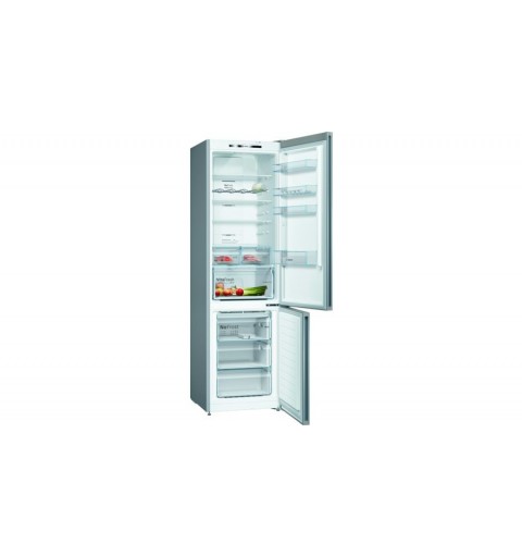 Bosch Serie 4 KGN39VIDA réfrigérateur-congélateur Autoportante 368 L D Acier inoxydable