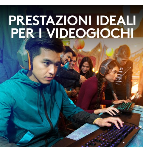 Logitech G Logitech G213 Prodigy Tastiera Gaming Cablata, LIGHTSYNC RGB, Tasti Retroilluminati, Resistente Agli Schizzi, Tasti