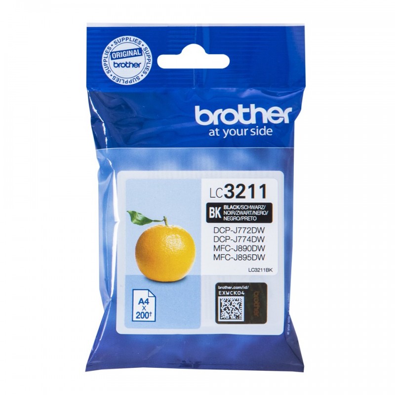 Brother LC-3211BK ink cartridge Original Standard Yield Black