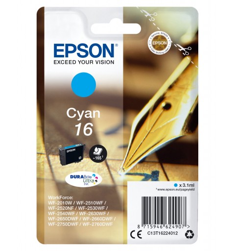 Epson Pen and crossword Cartouche "Stylo à plume" 16 - Encre DURABrite Ultra C