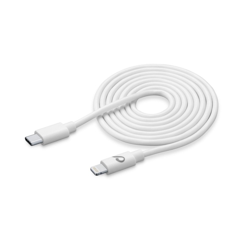 Cellularline USBDATAC2LMFI2MW lightning cable 2 m White