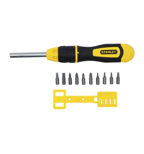 Stanley Multibit Ratchet Screwdriver + 10 Bits