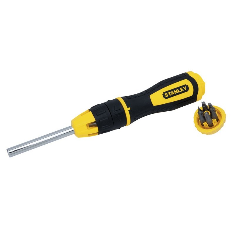 Stanley Multibit Ratchet Screwdriver + 10 Bits