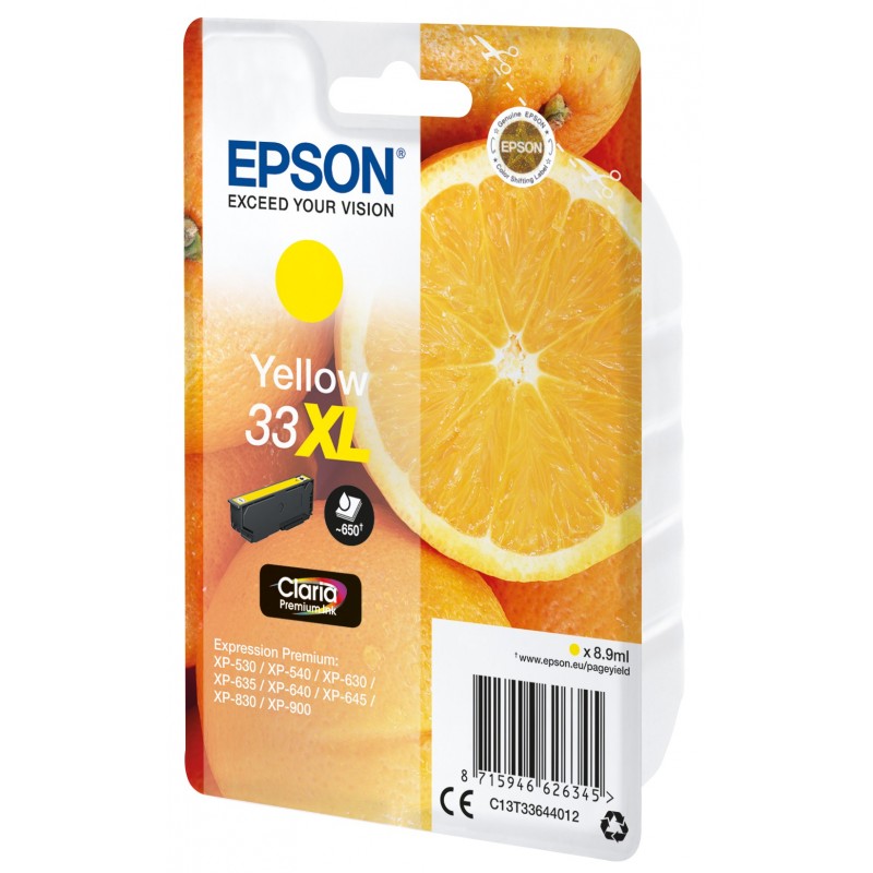 Epson Oranges Cartouche " " - Encre Claria Premium J (XL)