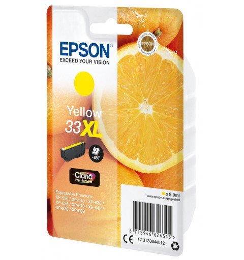 Epson Oranges Cartouche " " - Encre Claria Premium J (XL)