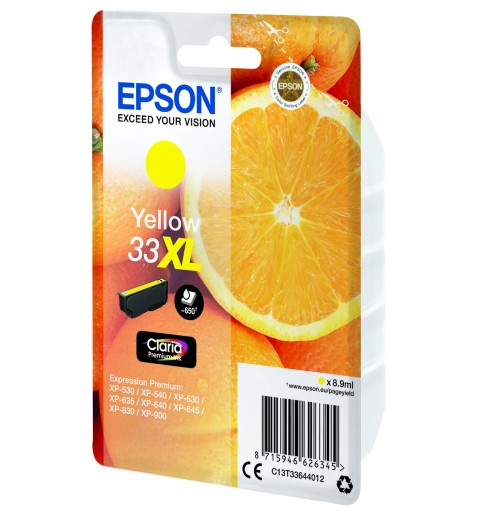 Epson Oranges Cartouche " " - Encre Claria Premium J (XL)