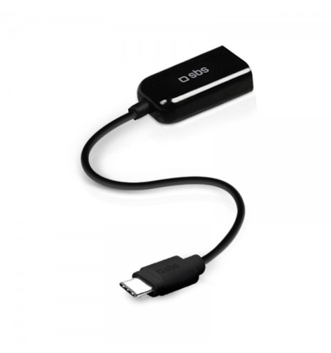 SBS TEKABELOTGTCK câble USB 0,15 m USB 2.0 USB A USB C Noir