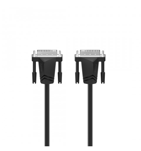 Hama 00200706 DVI cable 1.5 m DVI-I Black