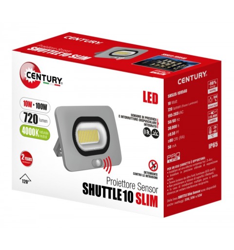 CENTURY SHUTTLE SLIM 10 W LED