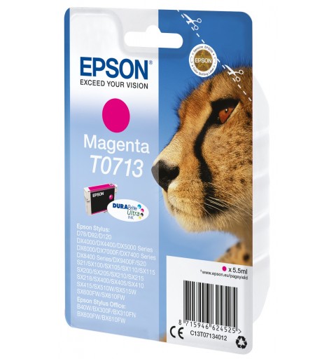 Epson Cartucho T0713 magenta (etiqueta RF)