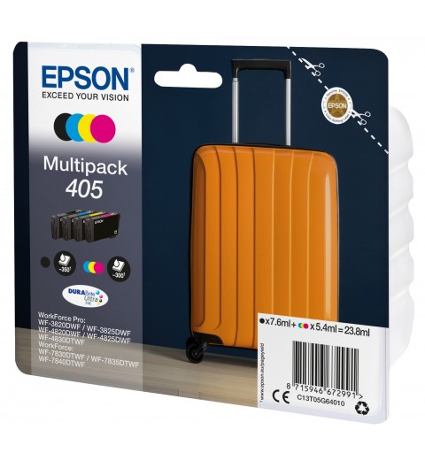 Epson 405 ink cartridge 1 pc(s) Original Standard Yield Black, Cyan, Magenta, Yellow