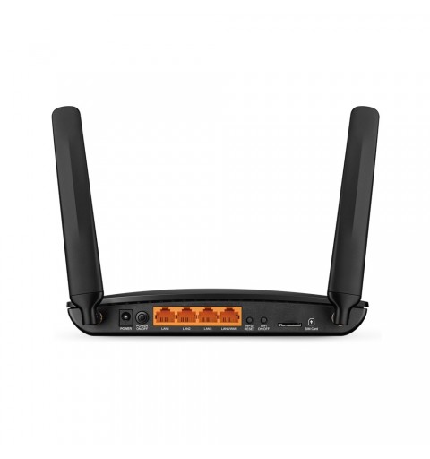 TP-LINK TL-MR150 router inalámbrico Ethernet rápido Banda única (2,4 GHz) 3G 4G Negro