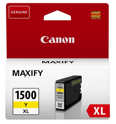 Canon PGI-1500XL Y cartouche d'encre 1 pièce(s) Original Jaune