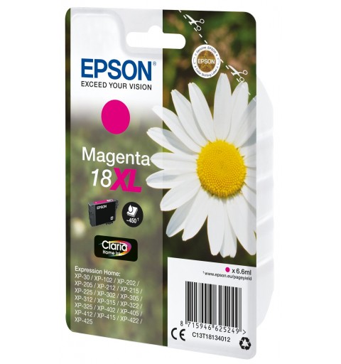 Epson Daisy Cartuccia Margherita Magenta Inchiostri Claria Home 18XL