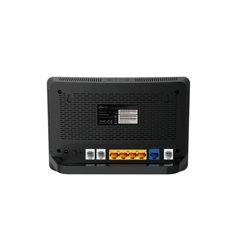 TP-LINK VR1200v Kabelrouter Schwarz