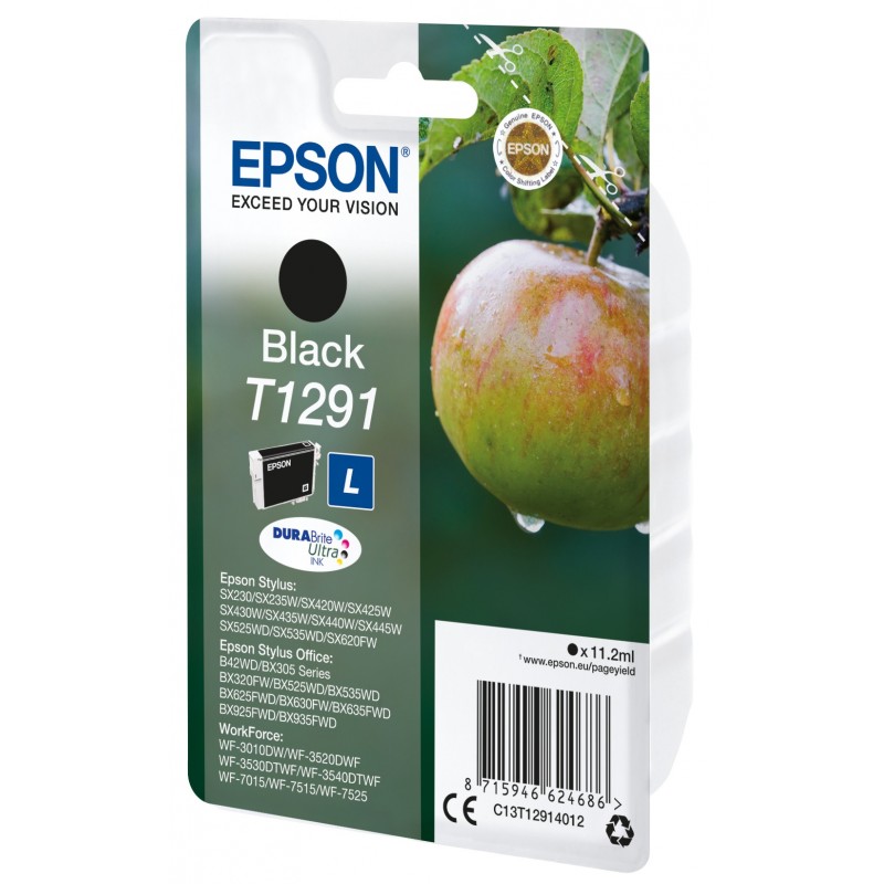 Epson Apple Cartucho T1291 negro (etiqueta RF)