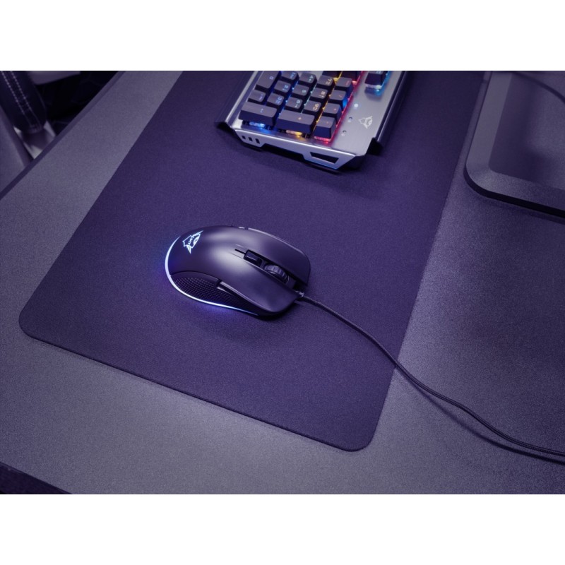 Trust GXT 922W YBAR mouse Mano destra USB tipo A Ottico 7200 DPI