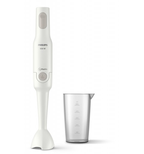 Philips Daily Collection HR2531 00 blender Mélangeur par immersion 650 W Blanc