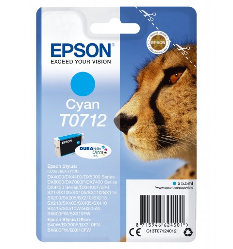 Epson Cheetah Cartouche "Guépard" - Encre DURABrite Ultra C