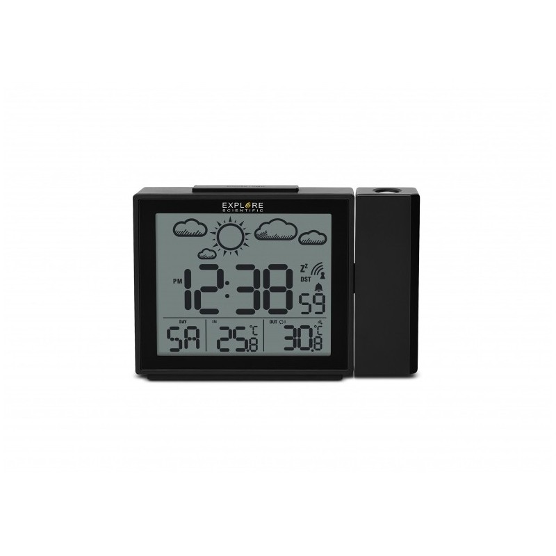 Oregon Scientific RPW3009 Reloj despertador digital Negro