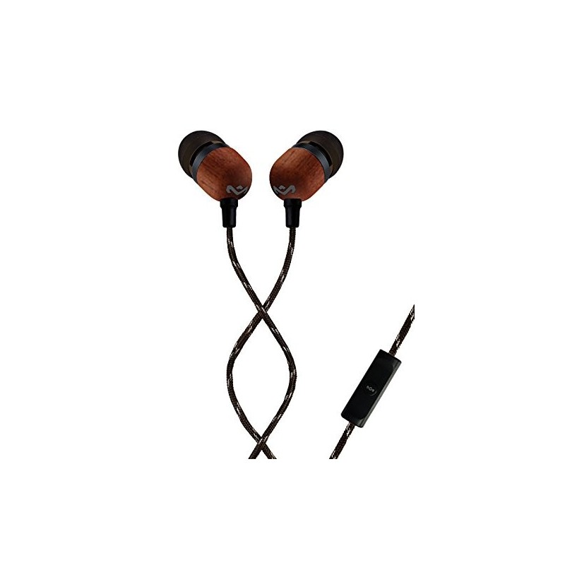 The House Of Marley Smile Jamaica Headset Wired In-ear Calls Music Black