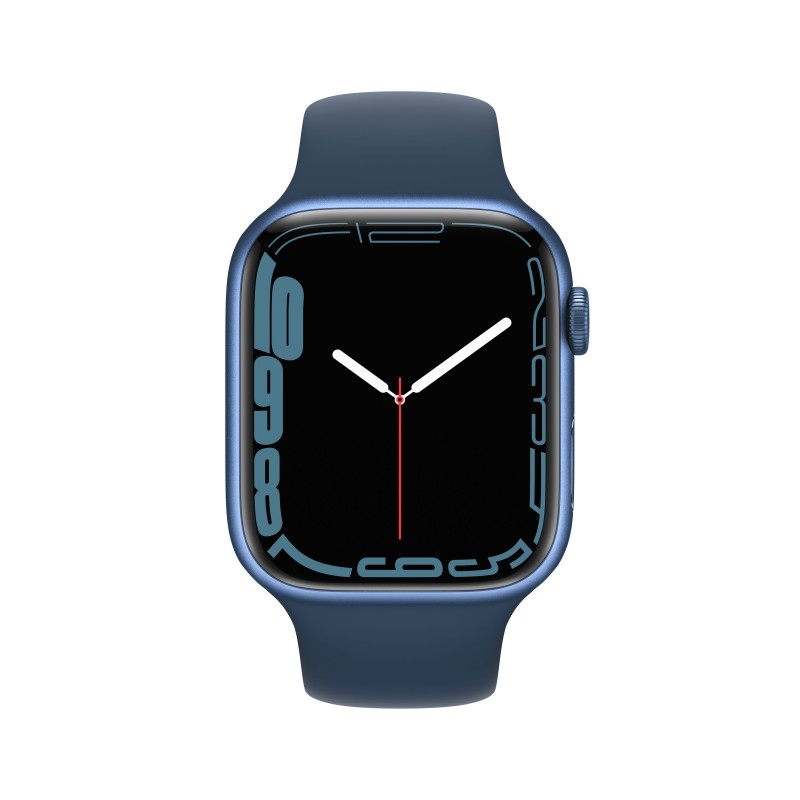 Apple Watch Series 7 45 mm OLED 4G Blau GPS