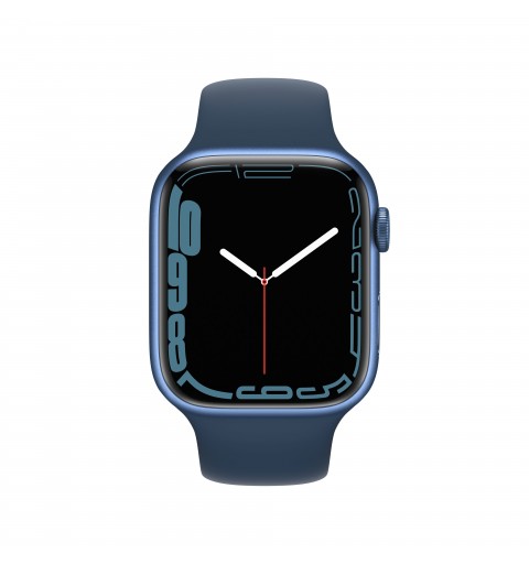 Apple Watch Series 7 45 mm OLED 4G Bleu GPS (satellite)