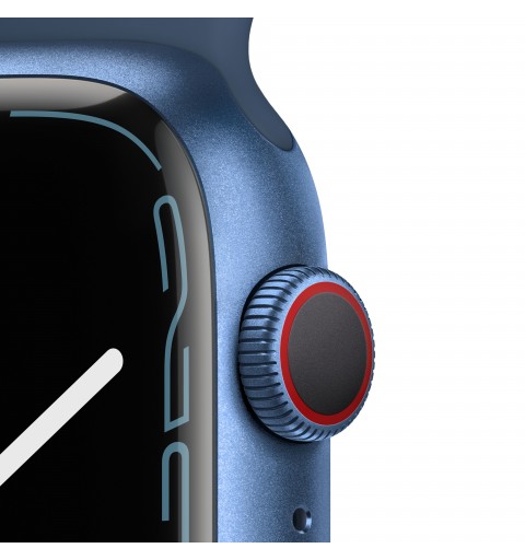 Apple Watch Series 7 45 mm OLED 4G Blue GPS (satellite)