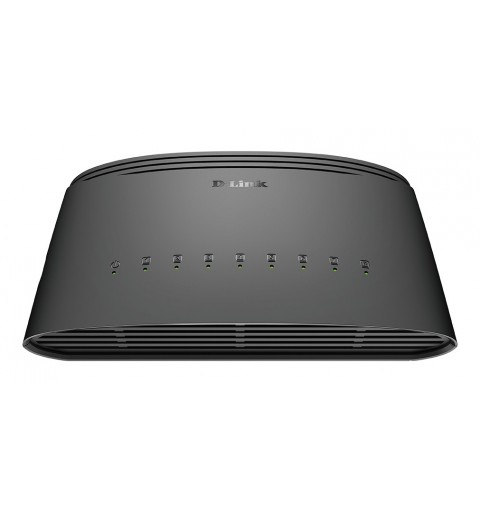 D-Link DGS-1008D E commutateur réseau Non-géré L2 Gigabit Ethernet (10 100 1000) Noir