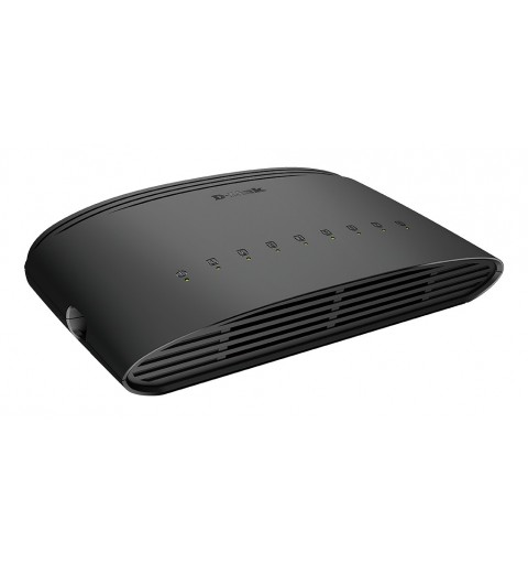 D-Link DGS-1008D E commutateur réseau Non-géré L2 Gigabit Ethernet (10 100 1000) Noir