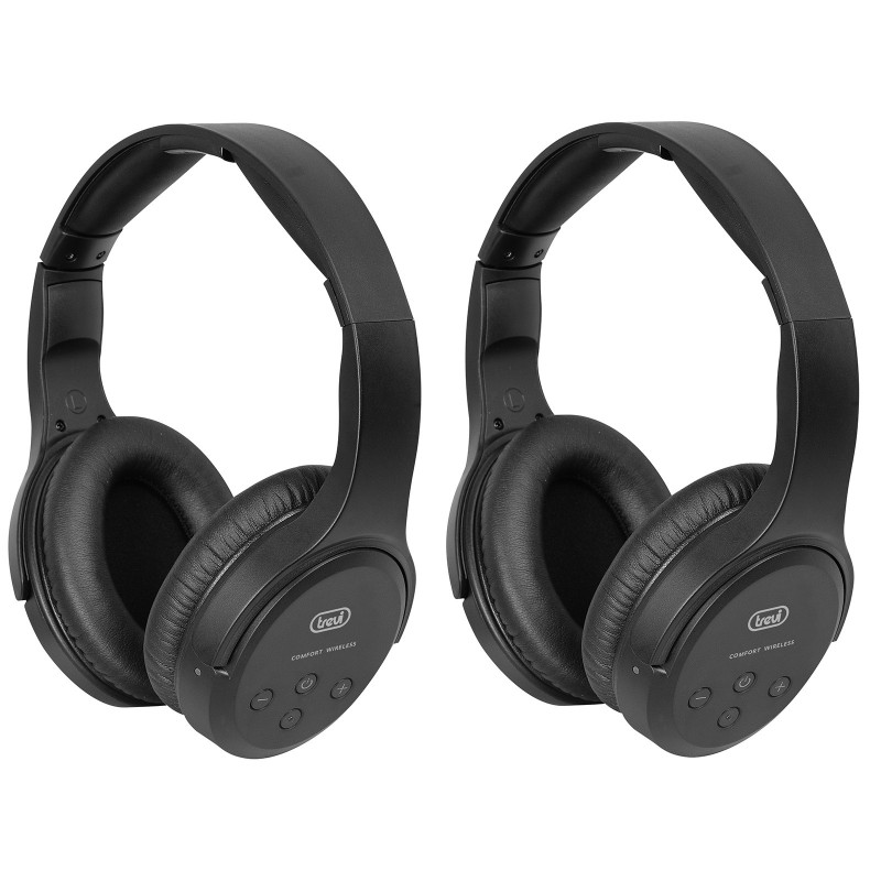 Trevi FRS 1580 TW Auriculares Inalámbrico y alámbrico Diadema TV Negro