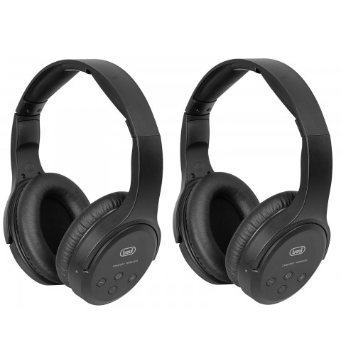 Trevi FRS 1580 TW Auriculares Inalámbrico y alámbrico Diadema TV Negro