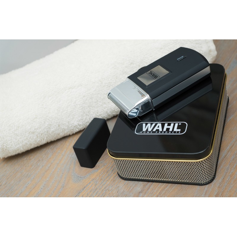 Wahl 03615-1016 afeitadora Máquina de afeitar de láminas Recortadora Negro, Plata