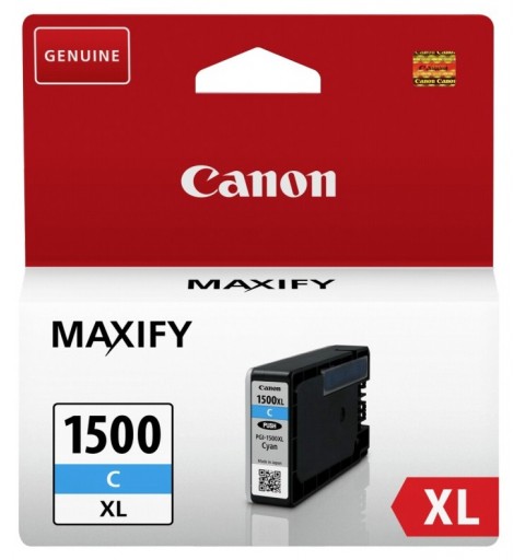 Canon PGI-1500XL C cartuccia d'inchiostro 1 pz Originale Ciano