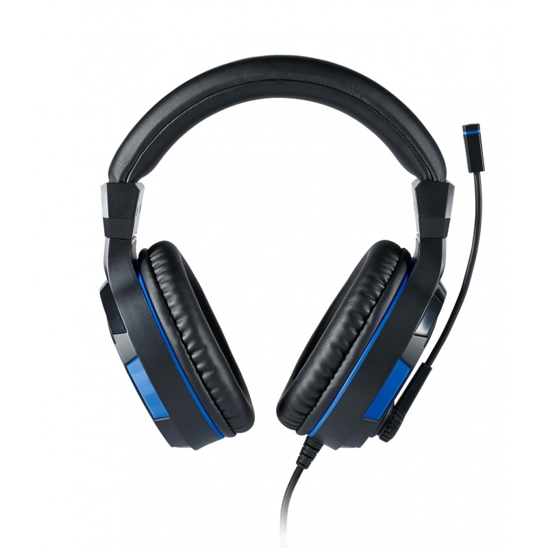 Bigben Interactive PS4OFHEADSETV3 Kopfhörer & Headset Verkabelt Kopfband Gaming Schwarz, Blau