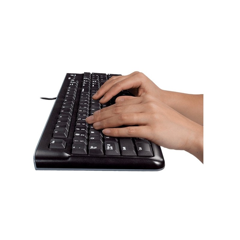 Logitech Wireless Combo MK220 clavier RF sans fil QWERTY Italien Noir