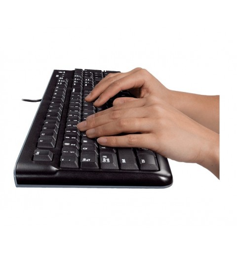 Logitech Wireless Combo MK220 clavier RF sans fil QWERTY Italien Noir