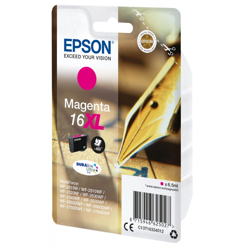 Epson Pen and crossword Cartucho 16XL magenta (etiqueta RF)