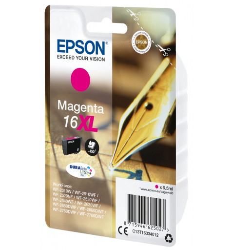 Epson Pen and crossword Cartuccia Penna e cruciverba Magenta Inchiostri DURABrite Ultra 16XL