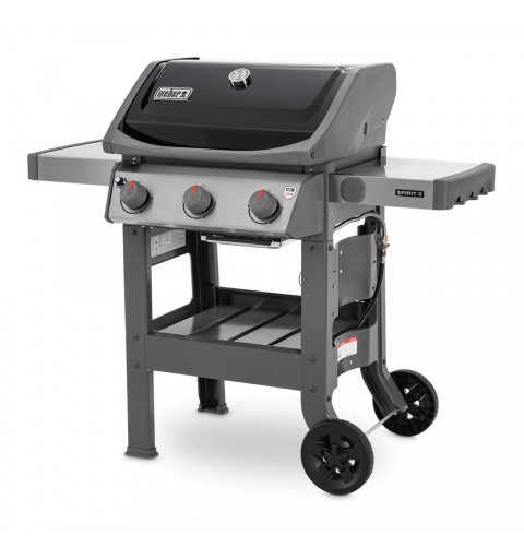 Weber Spirit II E-310 GBS Barbacoa Carro Gas Negro, Gris 8790 W