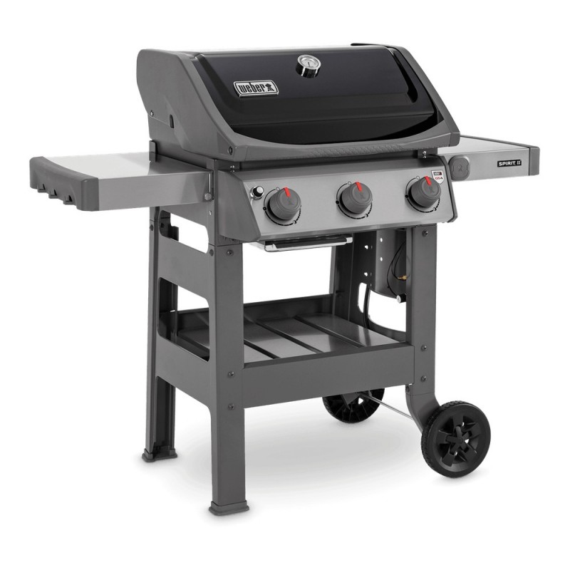 Weber Spirit II E-310 GBS Barbacoa Carro Gas Negro, Gris 8790 W