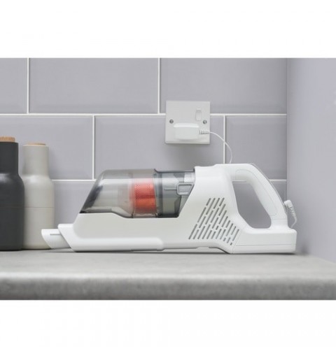 Black & Decker BHFEA515J aspiradora de pie y escoba eléctrica Sin bolsa 0,5 L Naranja, Blanco