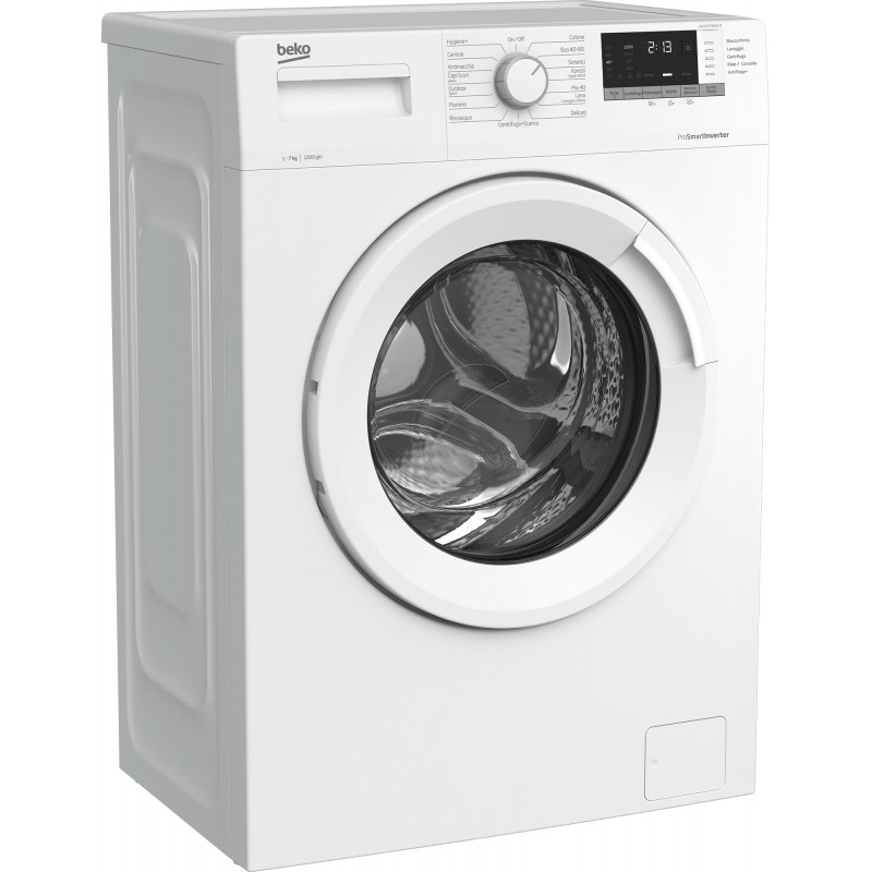 Beko WUX71232WI-IT washing machine Front-load 7 kg 1200 RPM D White