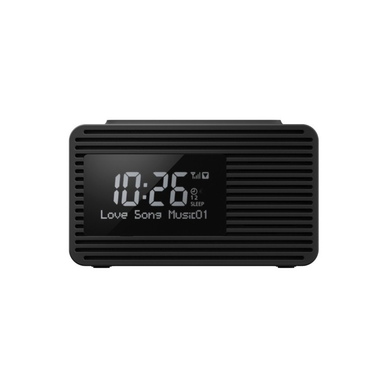 Panasonic RC-D8EG-K radio Reloj Negro