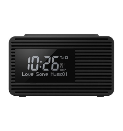 Panasonic RC-D8EG-K radio Reloj Negro