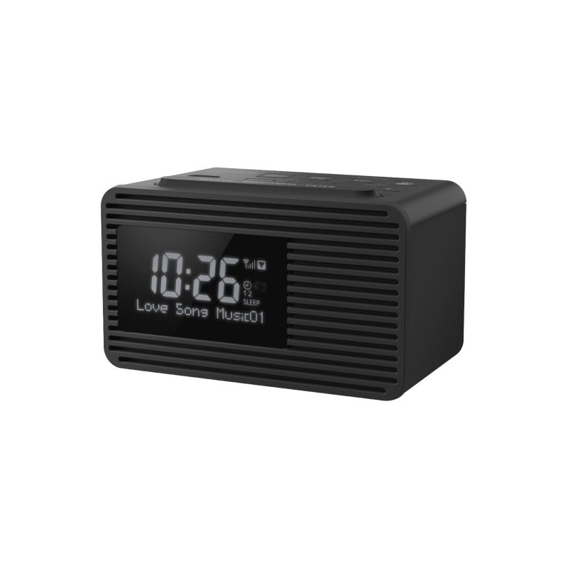 Panasonic RC-D8EG-K Radio portable Horloge Noir