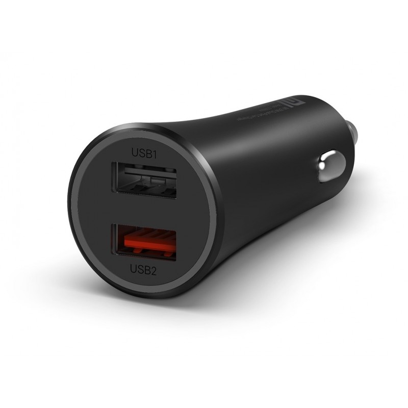 Xiaomi Mi 37W Dual-Port Car Charger Negro Auto