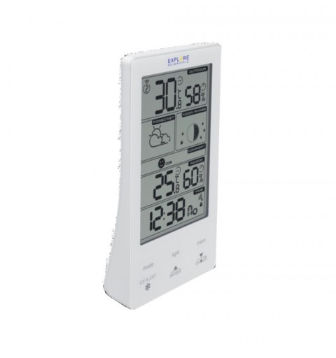 Explore Scientific WSH-4009 digital weather station White AC