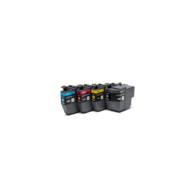 Brother LC-3219XLVAL ink cartridge 4 pc(s) Original Standard Yield Black, Cyan, Magenta, Yellow